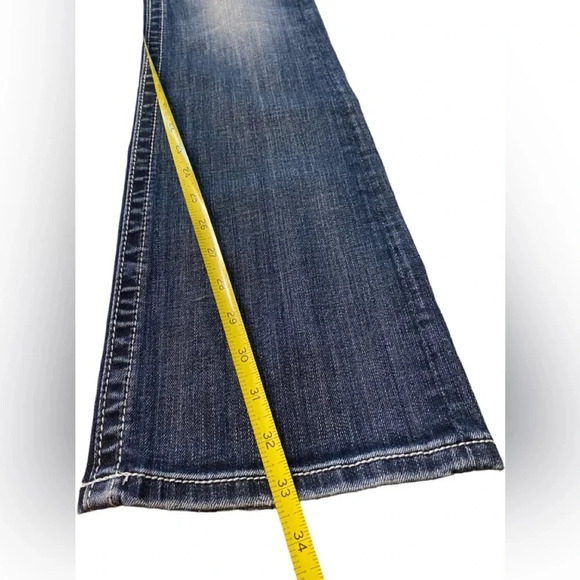 Miss Me Boot Jeans Cross Embellished Back Pocket Sz 27 - Picture 10 of 10